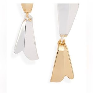 Jenny Bird Vantage Drop Two Tone Earrings